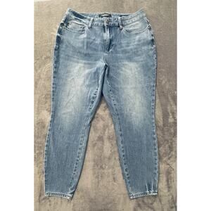 Judy Blue thermaDENIM Skinny Jeans Size 18W Medium Wash JB88206 Mid Rise